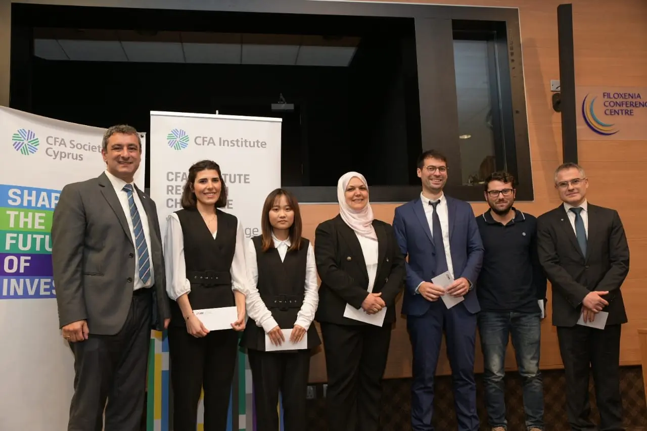 Το Πανεπιστήμιο Λευκωσίας κέρδισε το CFA Research Challenge