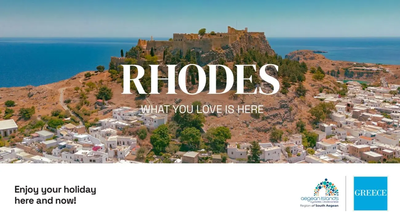 Ρόδος: Ξεκίνησε η μεγαλύτερη καμπάνια προβολής που έγινε ποτέ