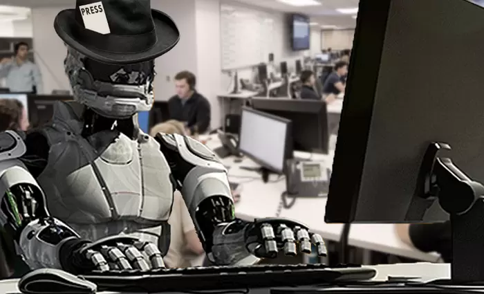 Ρομπότ-Ρεπόρτερ αντικαθιστούν τους δημοσιογράφους