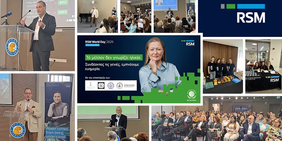 Η RSM Cyprus ενώνει γενιές και εμπνέει ευημερία στο πλαίσιο της Παγκόσμιας Ημέρας RSM