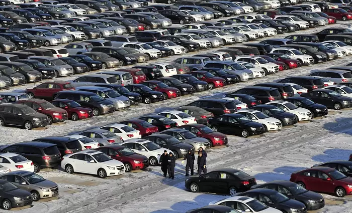 Μείωση στις εγγραφές οχημάτων σε σχέση με την προηγούμενη χρονιά