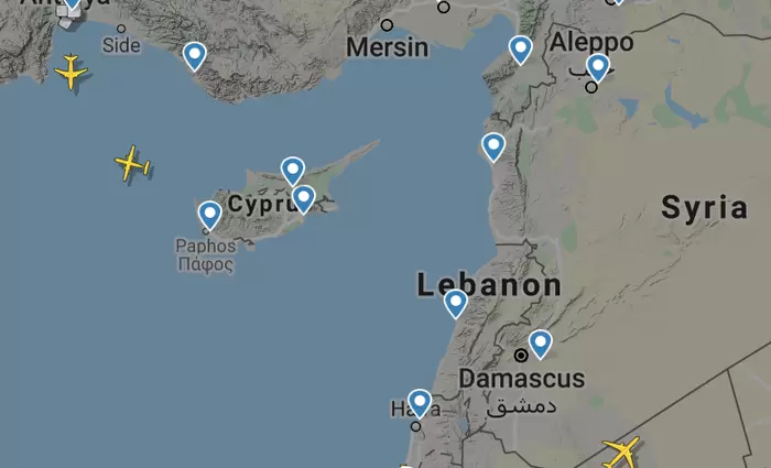 Έπεσε δραματικά η κίνηση στο FIR Λευκωσίας μετά τους περιορισμούς