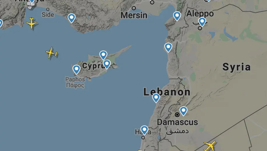 Έπεσε δραματικά η κίνηση στο FIR Λευκωσίας μετά τους περιορισμούς