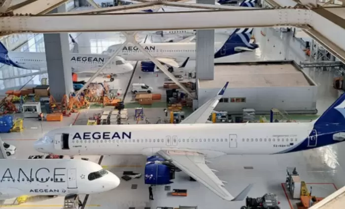 Σε λειτουργία η νέα «πράσινη» τεχνική βάση της Aegean