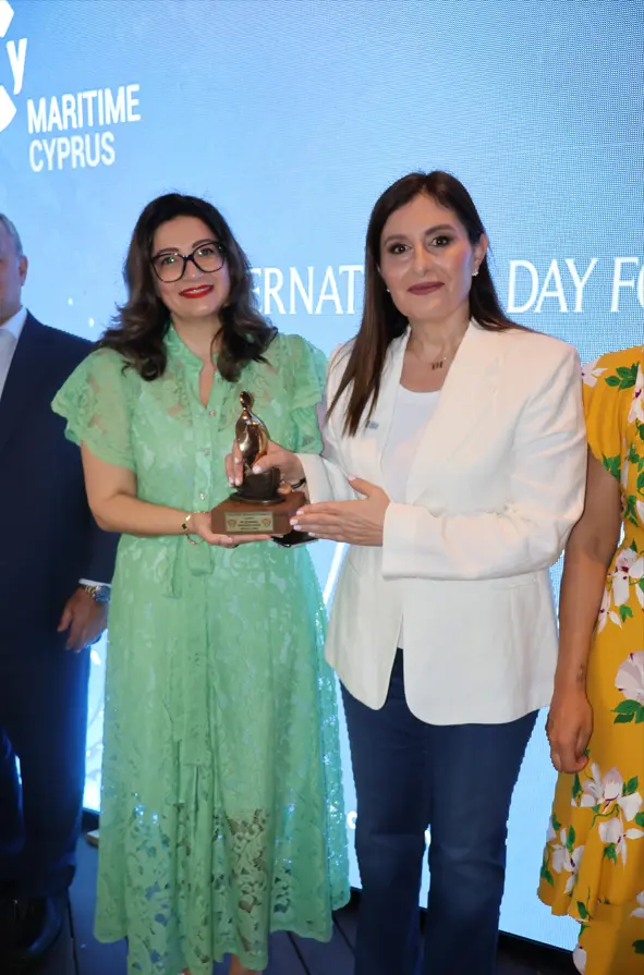 Στην Κυπριακή Ναυτιλία απονεμήθηκε το Βραβείο Ισότητας των Φύλων