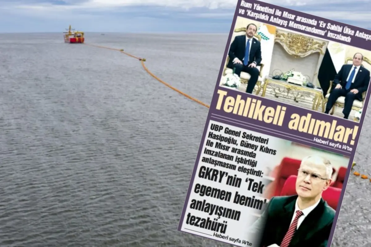 Οργή στα κατεχόμενα για τη συμφωνία Κύπρου - Αιγύπτου