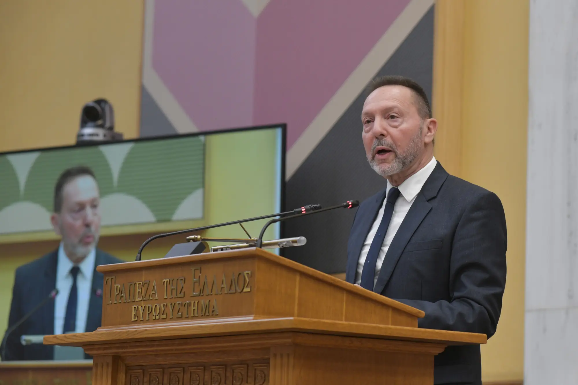 Γ. Στουρνάρας: Δύσκολη η ποσοτικοποίηση των επιπτώσεων του εμπορικού πολέμου