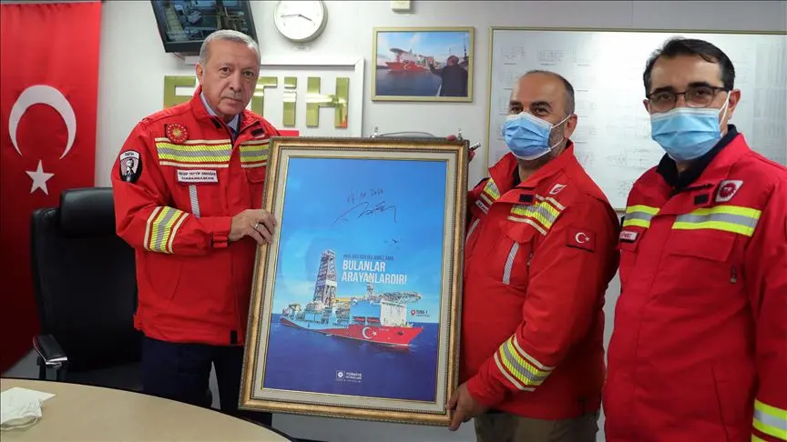 Ο Ερντογάν ανακοίνωσε ακόμα 135 δισ. κυβικά μέτρα φυσικό αέριο