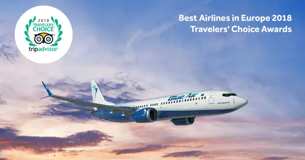 TripAdvisor: Μια από τις καλύτερες αερογραμμές στην Ευρώπη η Blue Air