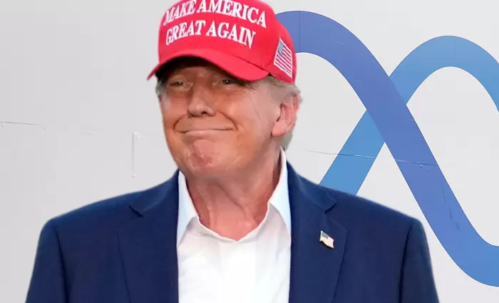 Η Meta αίρει τους περιορισμούς στους λογαριασμούς του Τραμπ σε Facebook και Instagram