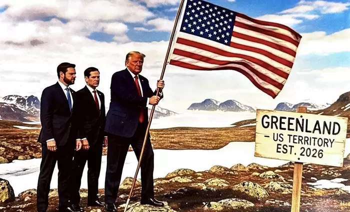 Τραμπ: Η Γροιλανδία έδαφος των ΗΠΑ από το 2026 - Υπό αμερικανική σημαία και ο Καναδάς
