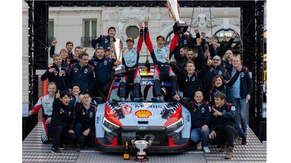 Hyundai: Οι Thierry Neuville και Martjin Wydaeghe Παγκόσμιοι Πρωταθλητές WRC 2024
