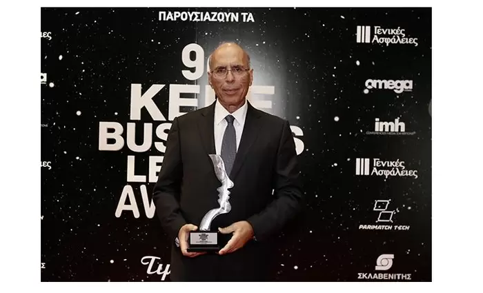 Business Leader στον τομέα κατασκευών και ακινήτων στα Βραβεία ΚΕΒΕ