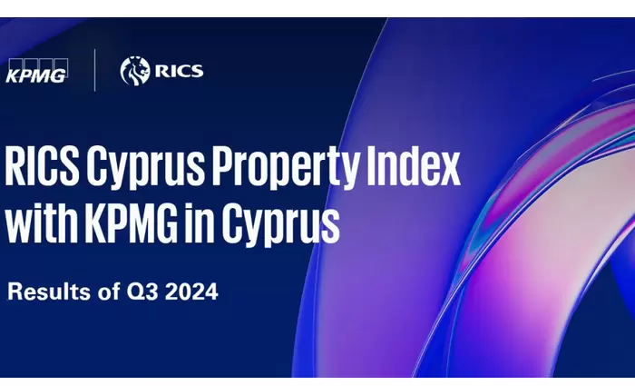 Αποτελέσματα Δείκτη Αξιών Ακινήτων  “RICS Cyprus Property Price Index with KPMG in Cyprus”  για το 3o τρίμηνο του 2024