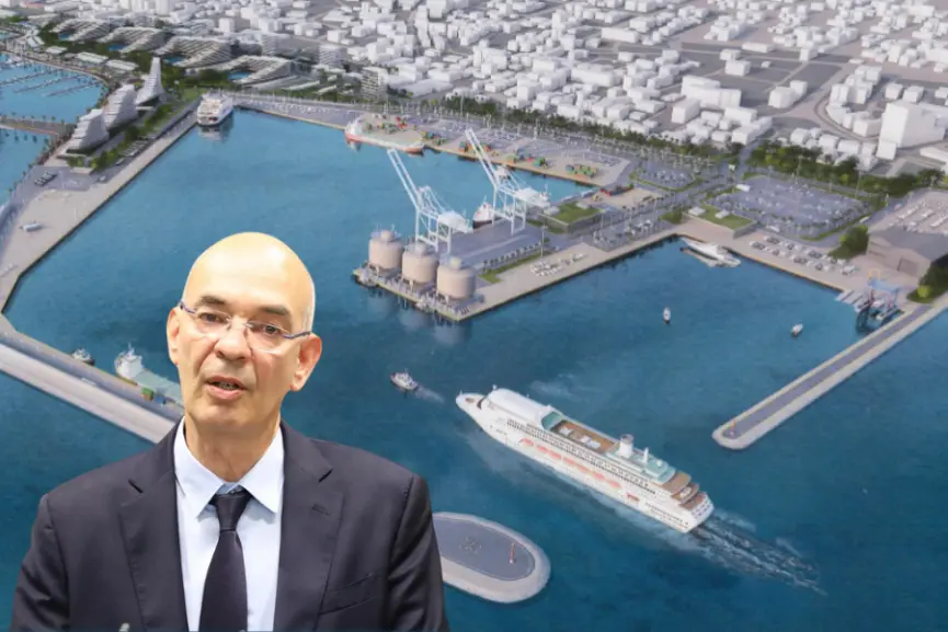 Ο Βαφεάδης παρουσιάζει στη Λάρνακα τη μελέτη για λιμάνι και μαρίνα