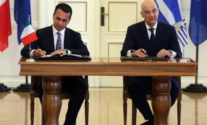 Ιστορική οριοθέτηση ΑΟΖ ανάμεσα σε Ελλάδα και Ιταλία