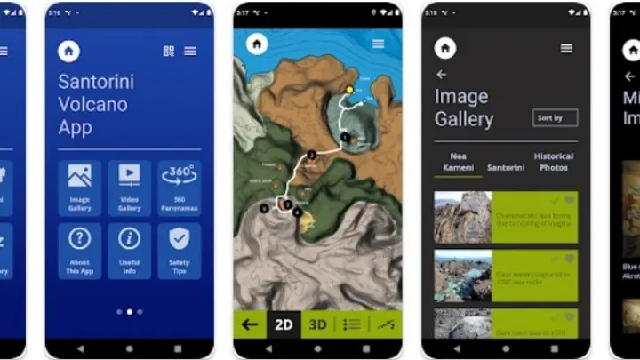 Νέες ψηφιακές εφαρμογές για το ηφαίστειο της Σαντορίνης