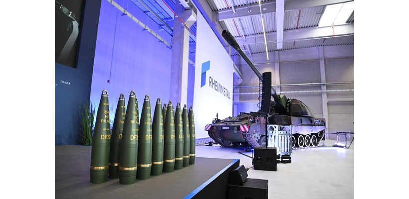 Η Rheinmetall εγκαινίασε το μεγαλύτερο εργοστάσιο πυρομαχικών στην Ευρώπη