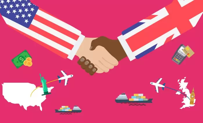 Στο τραπέζι προσωρινή εμπορική συμφωνία Βρετανίας - ΗΠΑ