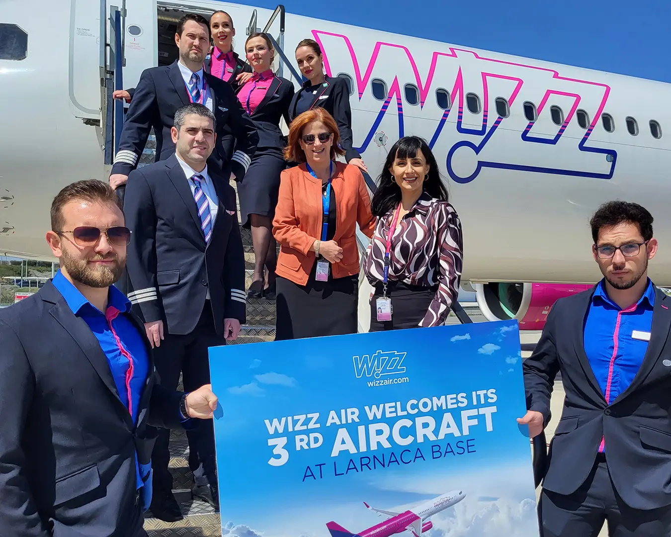 Τρία νέα δρομολόγια ξεκινά η Wizz Air με την άφιξη τρίτου αεροσκάφους