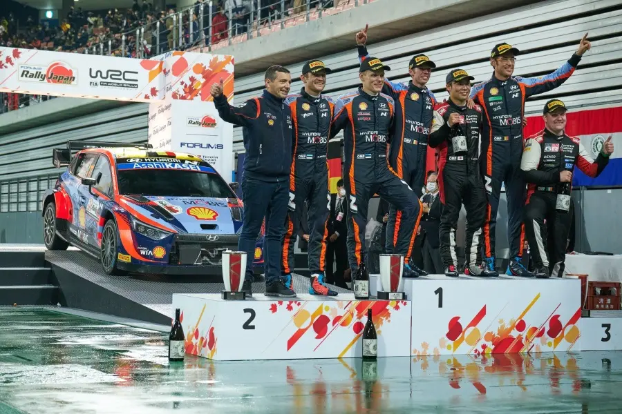 Θρίαμβος της Hyundai με 1η και 2η θέση στο Ράλι Ιαπωνίας WRC