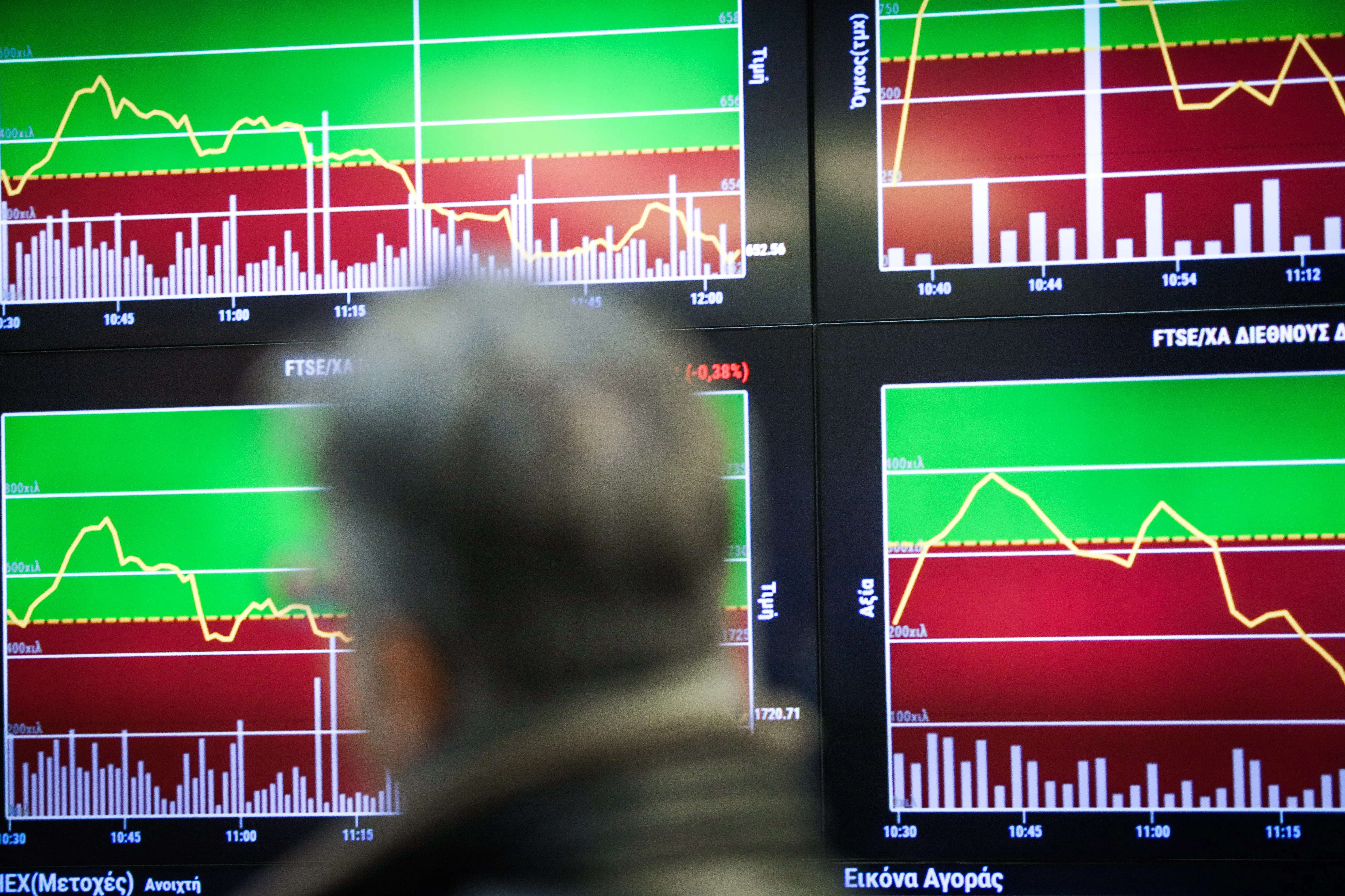 Μικρές απώλειες για το ΧΑΚ την Τρίτη