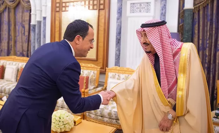 Ενισχύεται η συνεργασία Κύπρου-Σαουδικής Αραβίας