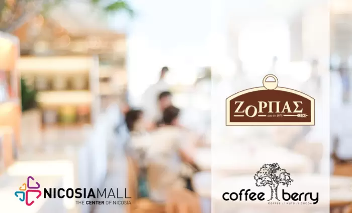 Φούρνοι Ζορπάς και Coffee Berry στο Nicosia Mall