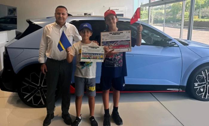 “Be There With Hyundai” - Δύο μικροί καλλιτέχνες στο FIFA World Cup 2026™